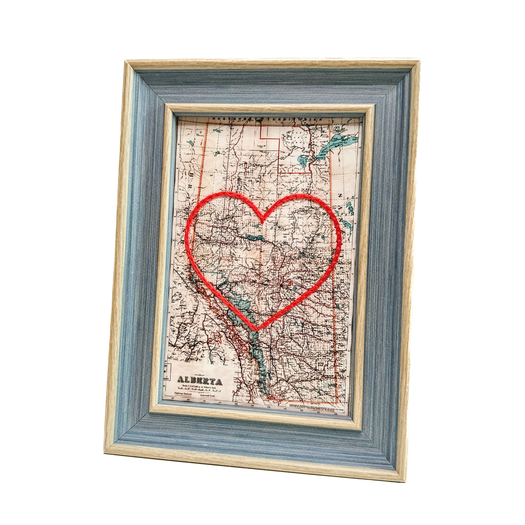 Alberta Heart Map