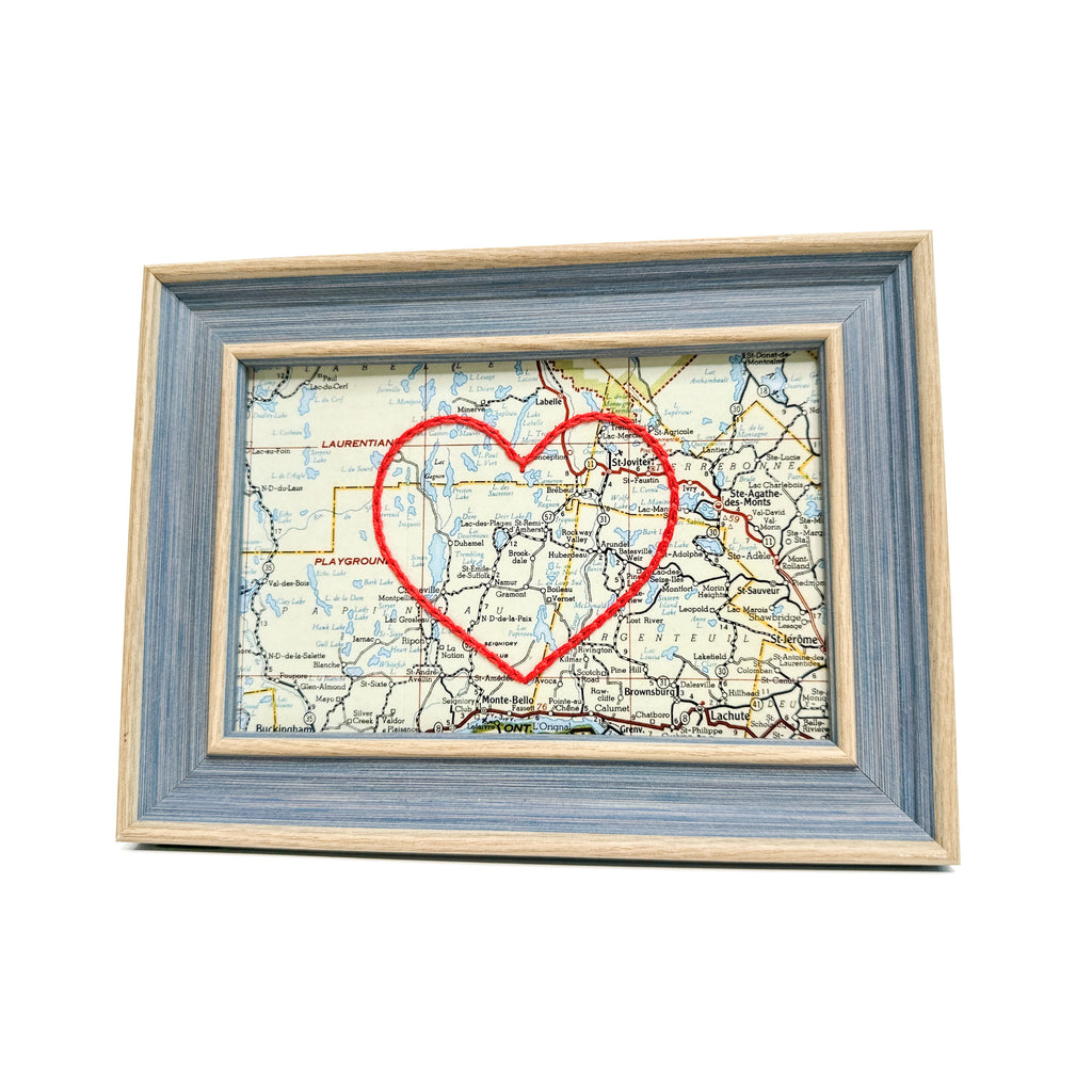 Amherst, QC Heart Map