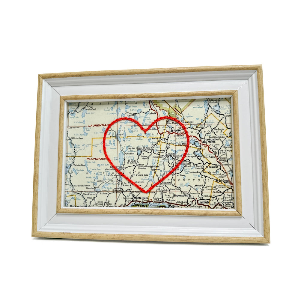Amherst, QC Heart Map