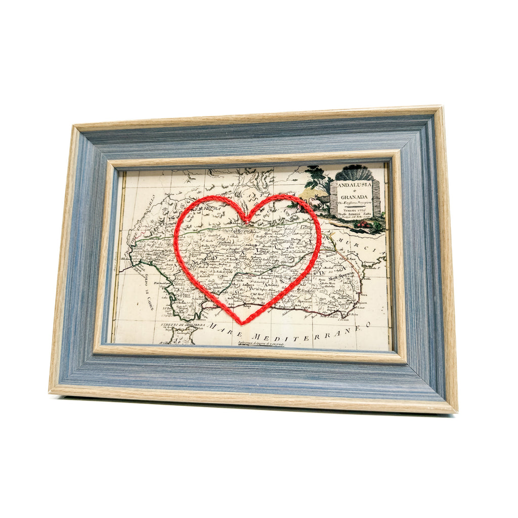 Andalusia Heart Map