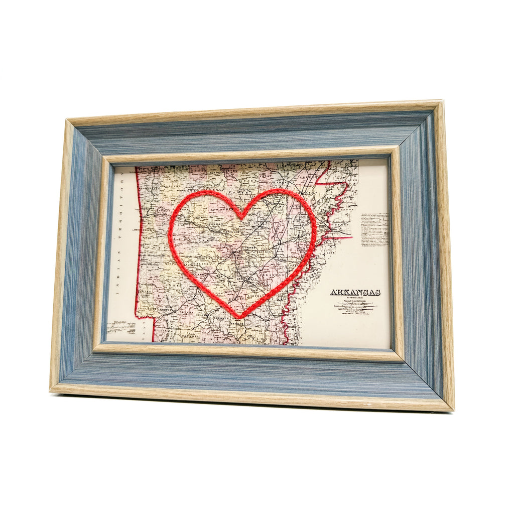 Arkansas Heart Map
