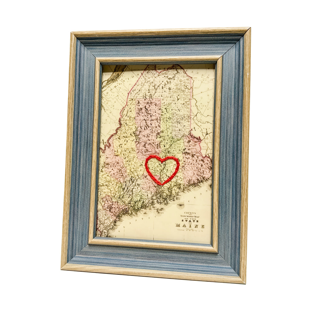 Bangor, Maine Heart Map