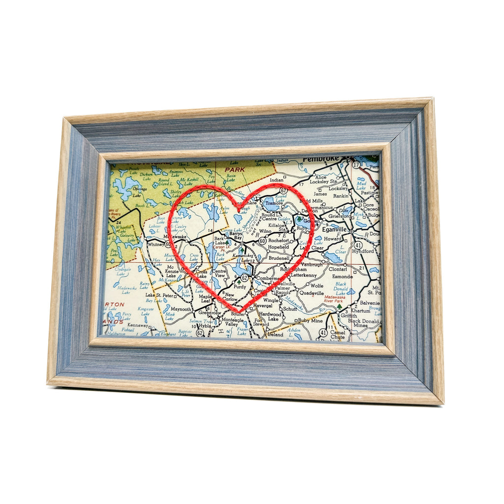 Barry's Bay Heart Map