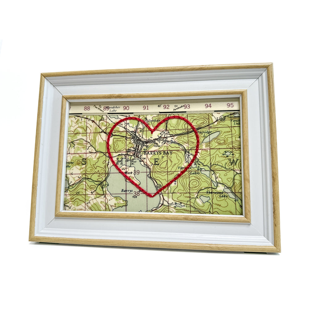 Barry's Bay Heart Map