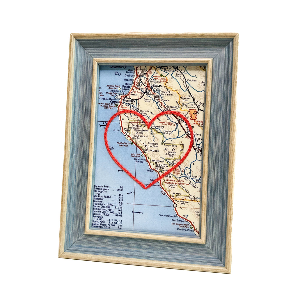 Big Sur Heart Map
