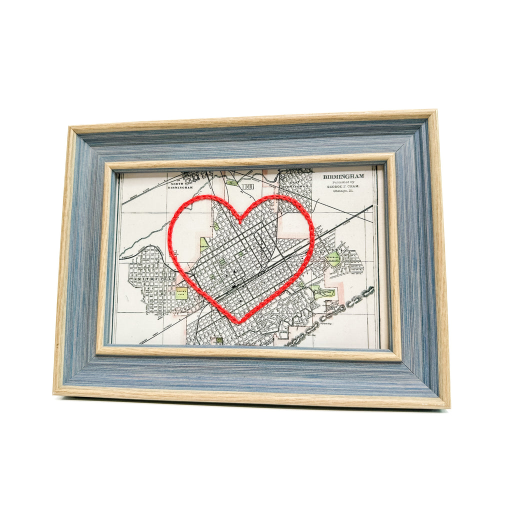 Birmingham, Alabama Heart Map