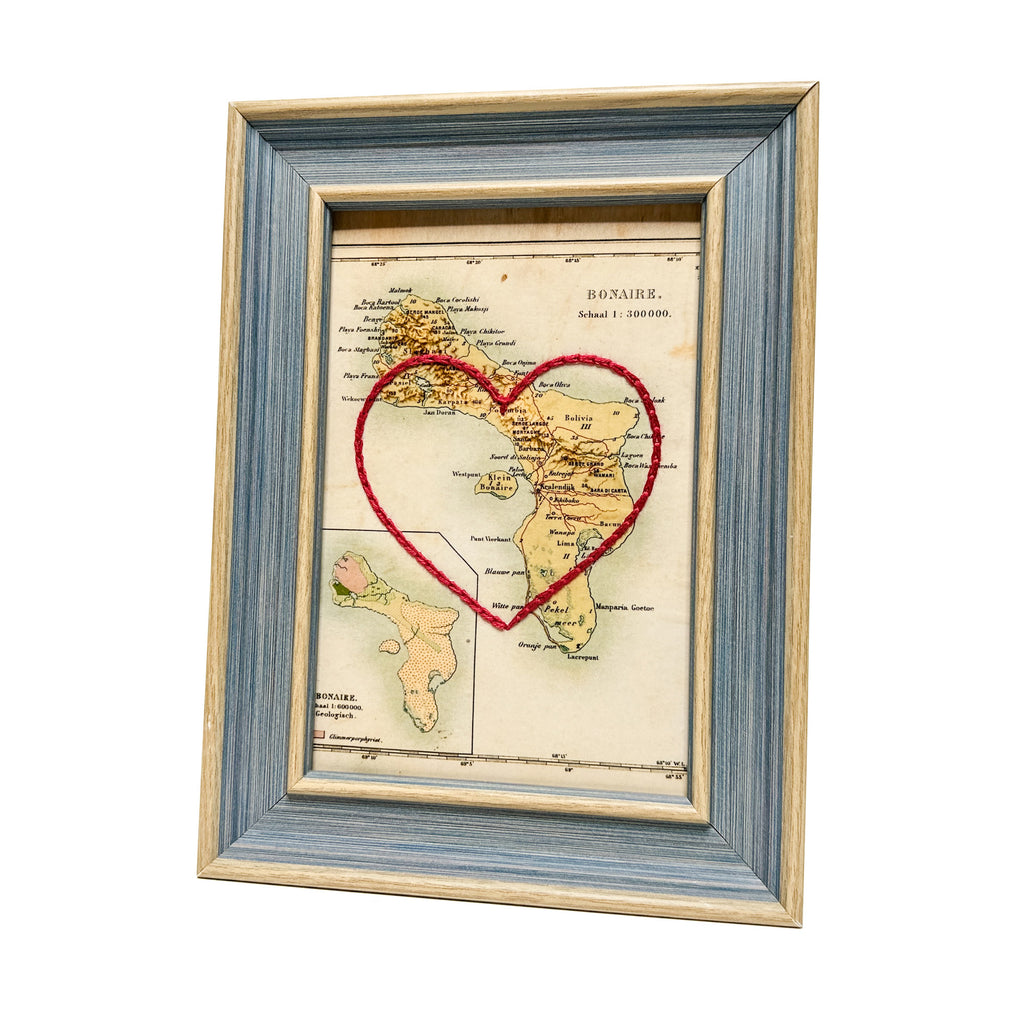 Bonaire Heart Map