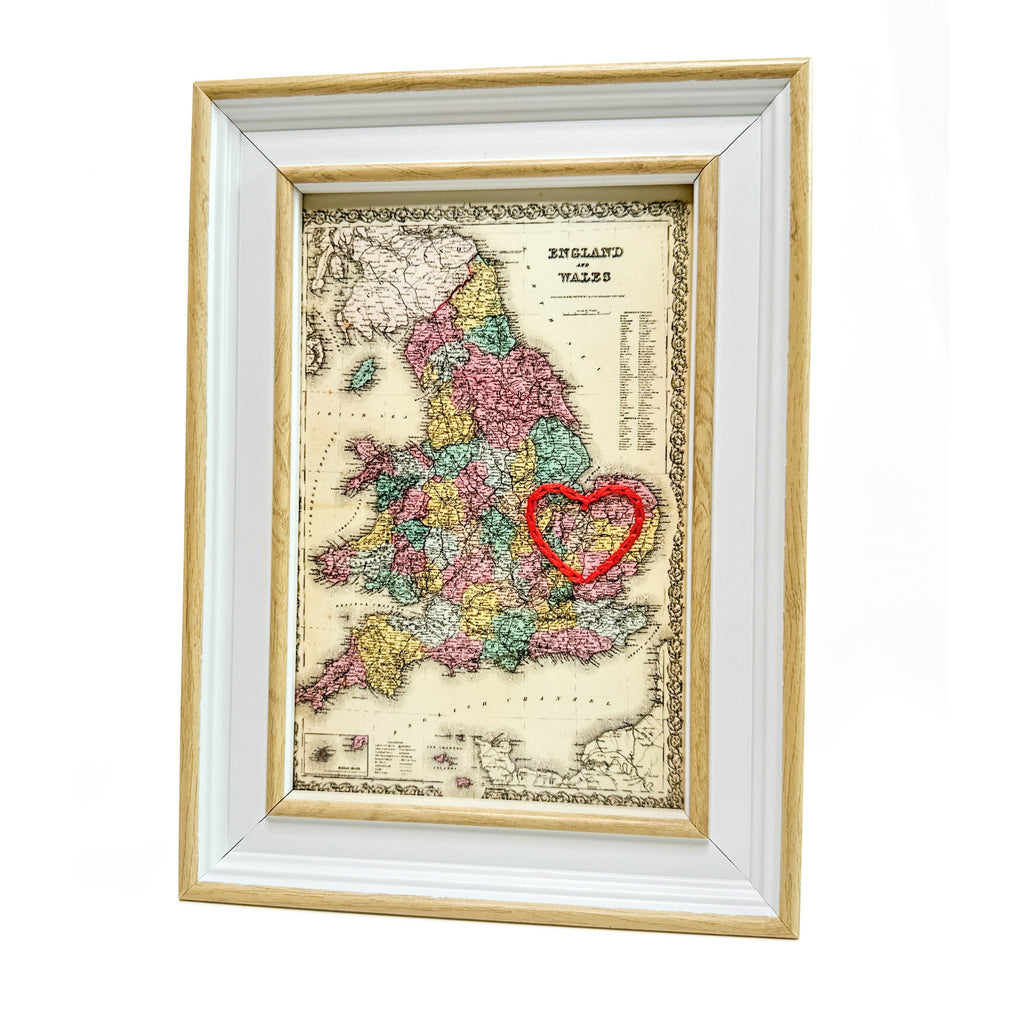 Cambridge, England Heart Map