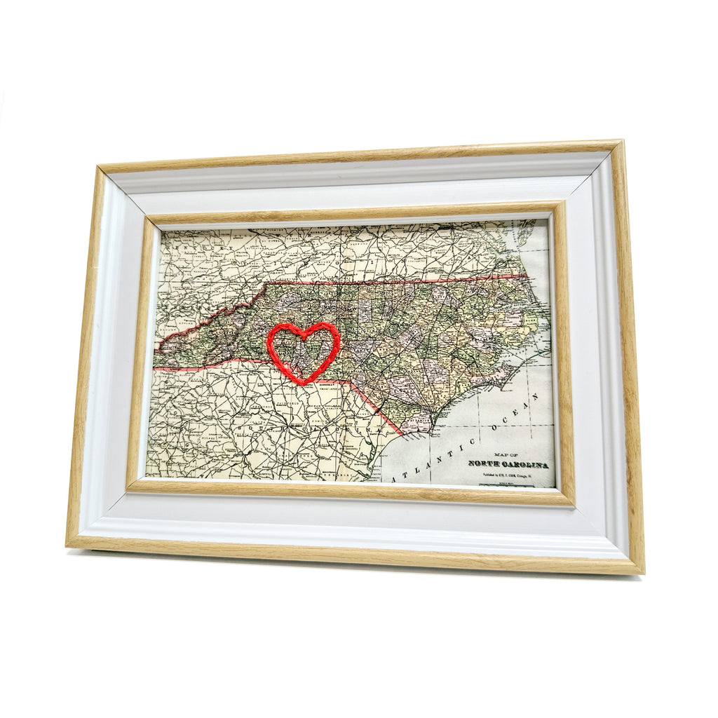 Charlotte Heart Map