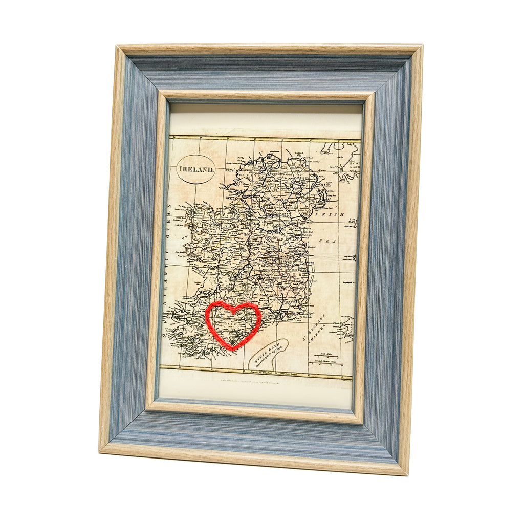 Cork, Ireland Heart Map