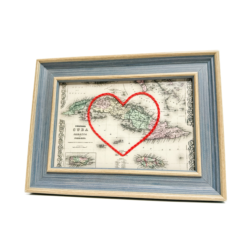 Cuba Heart Map