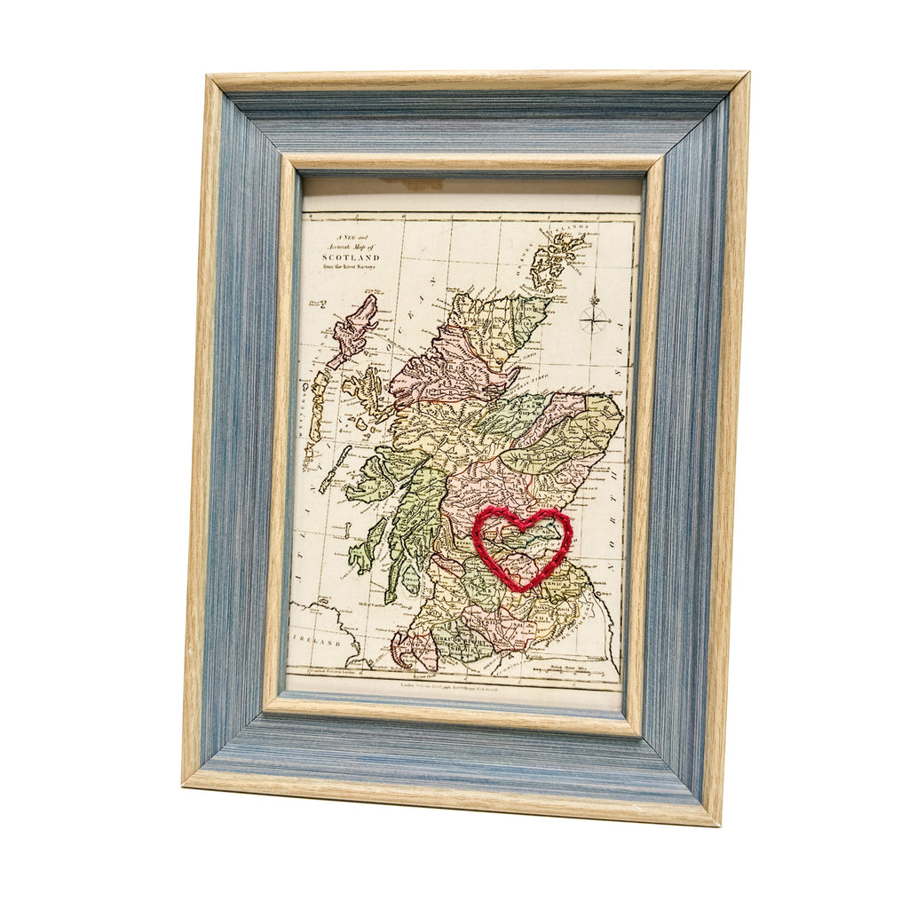 Edinburgh Heart Map