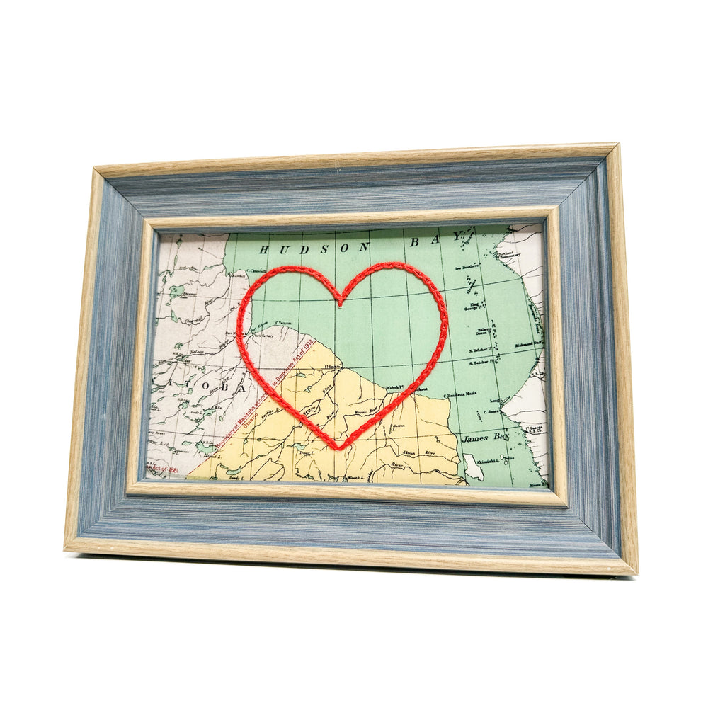 Fort Severn Heart Map