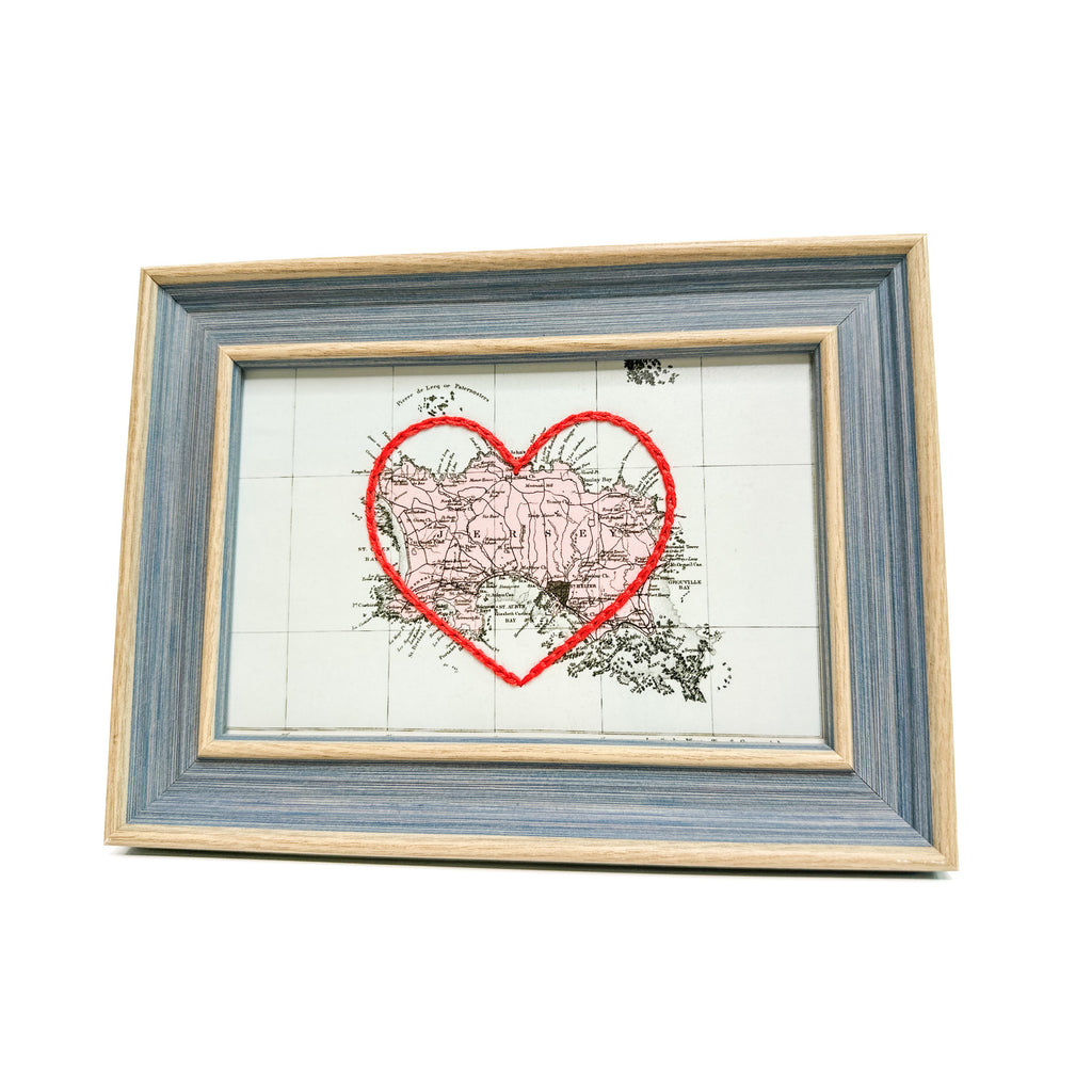 Jersey Heart Map