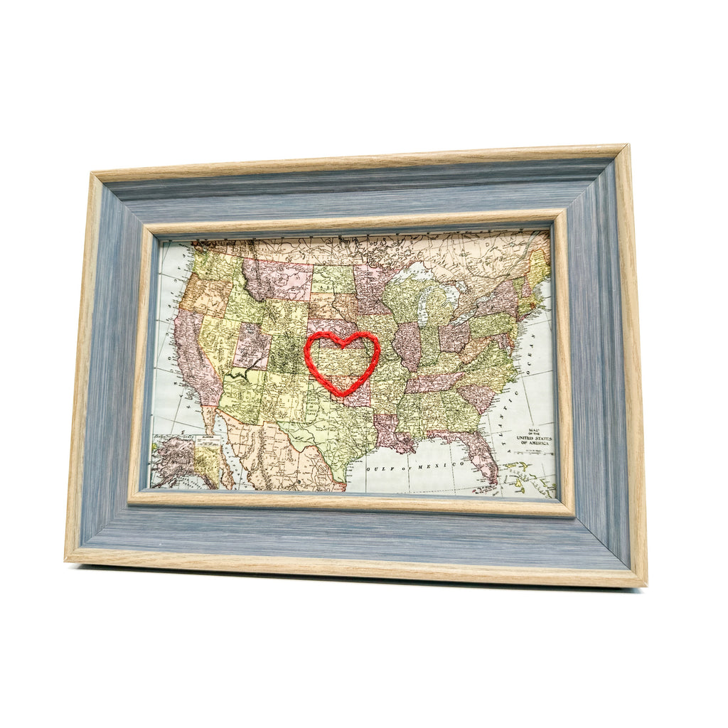 Kansas Heart Map