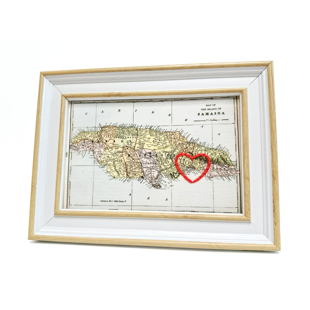 Kingston, Jamaica Heart Map