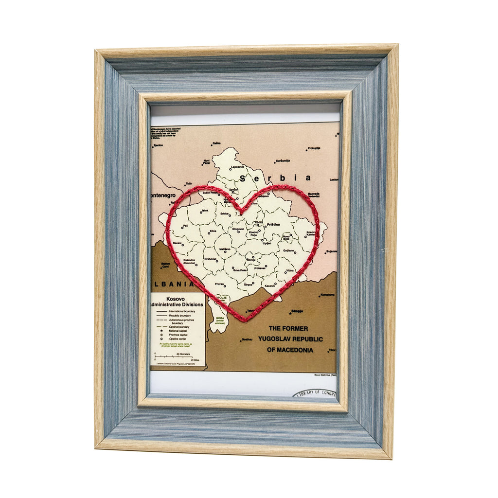 Kosovo Heart Map