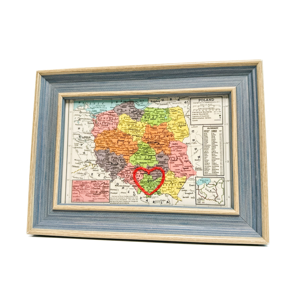 Krakow Heart Map
