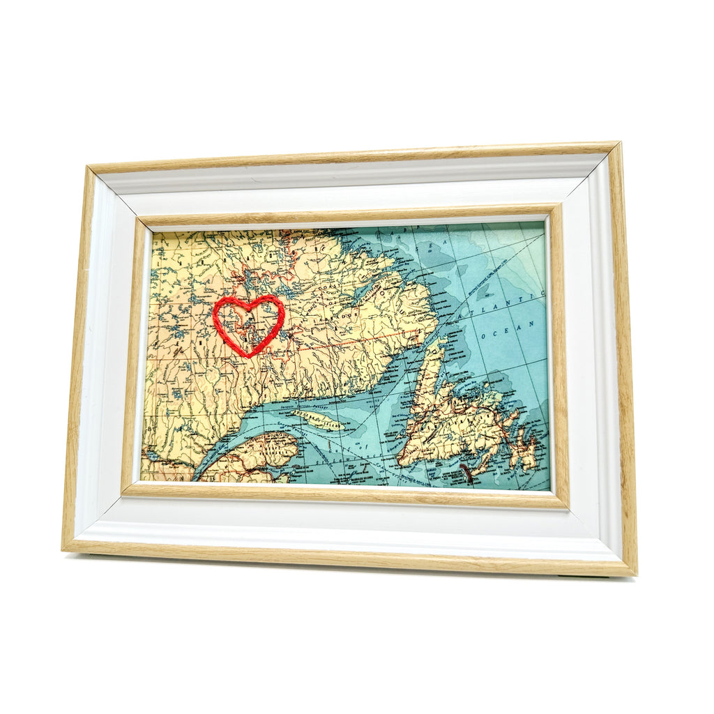 Labrador City Heart Map