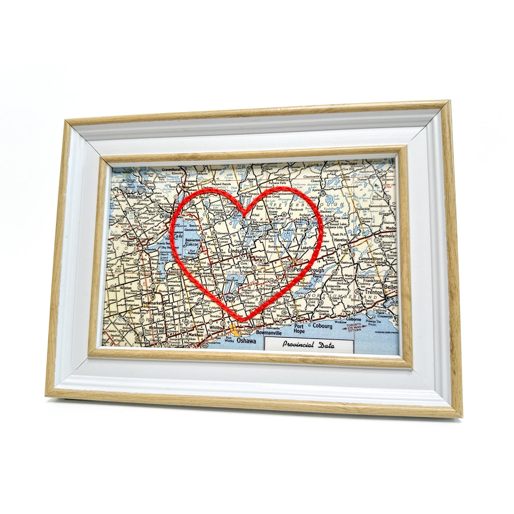 Lindsay Heart Map