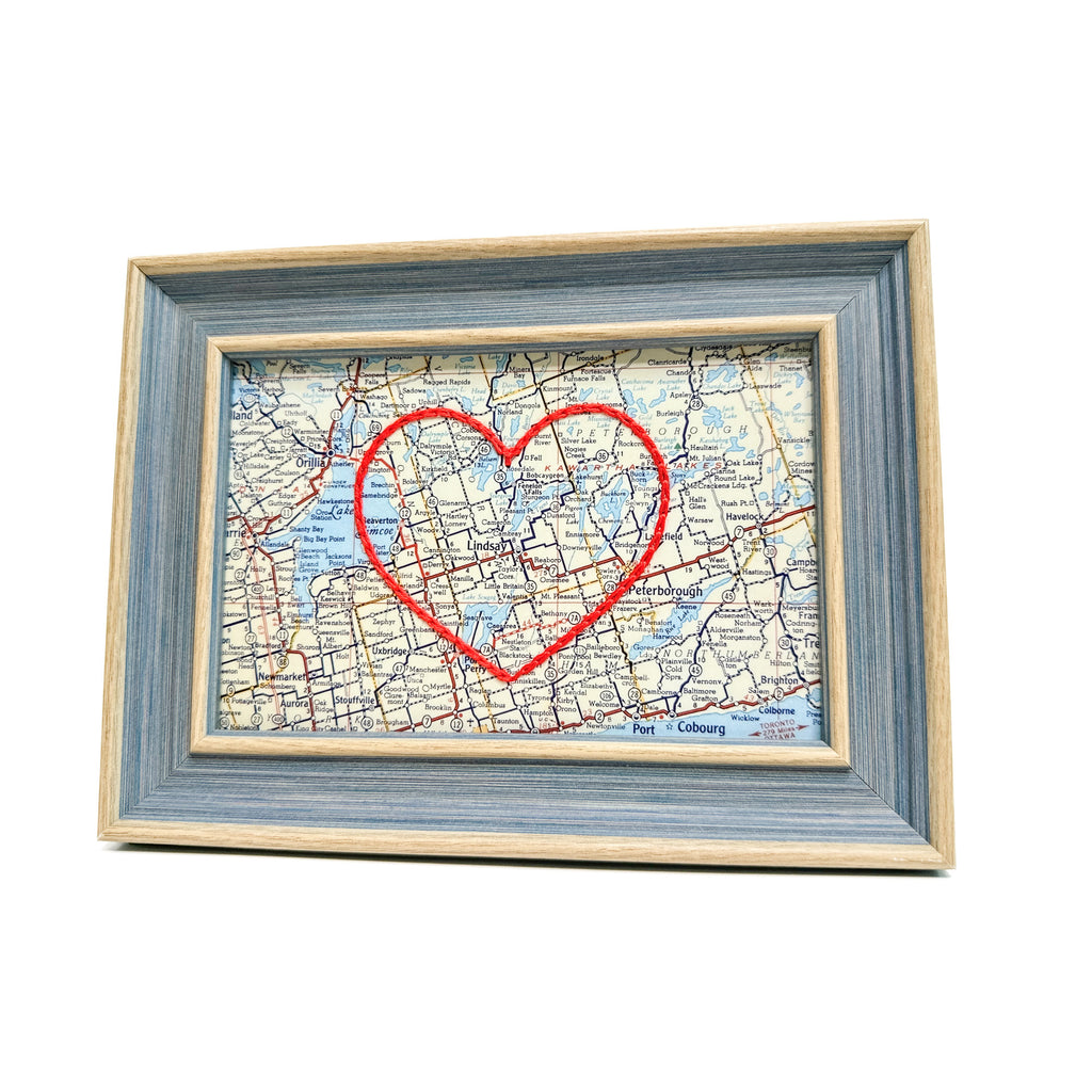 Lindsay Heart Map