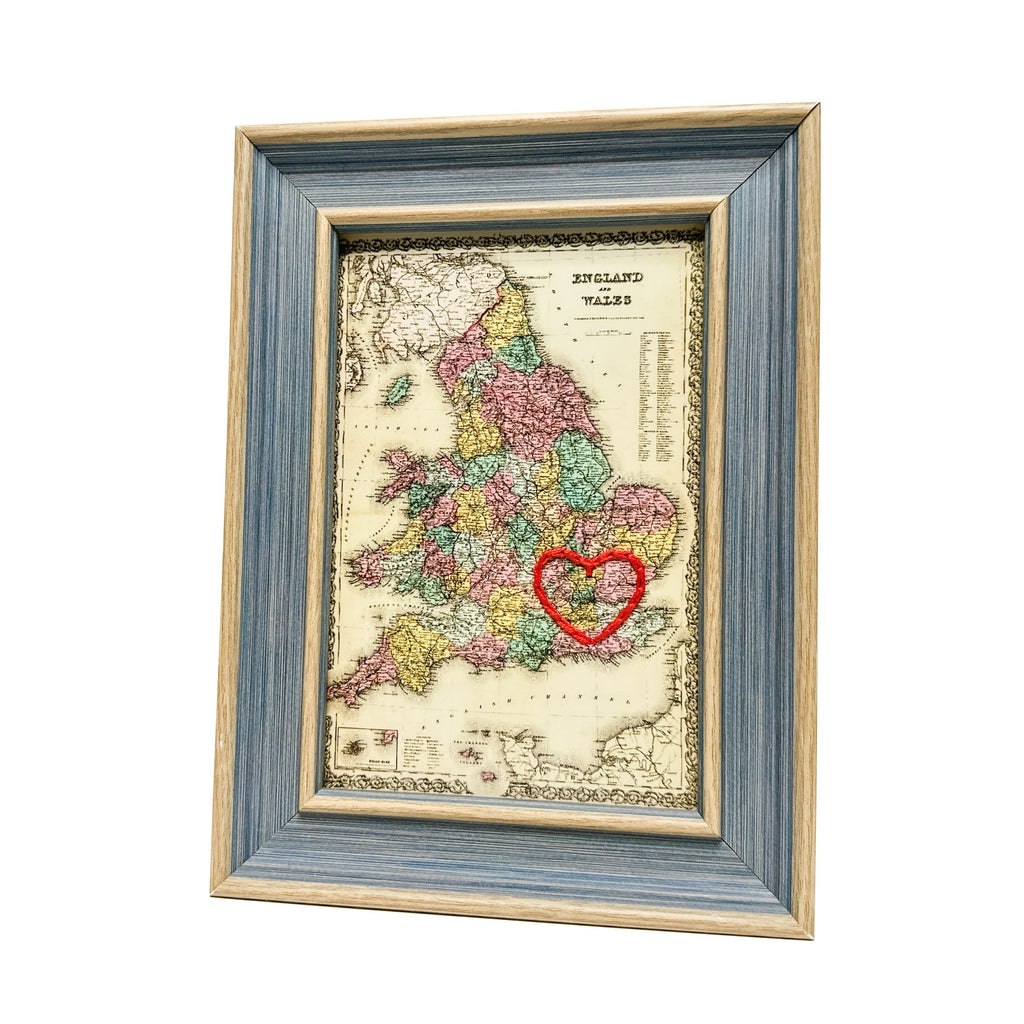 London, England Heart Map