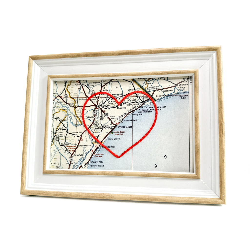 Myrtle Beach Heart Map