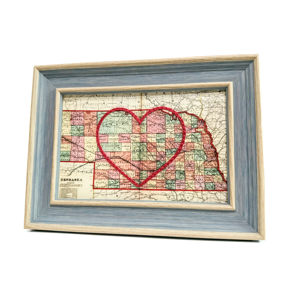 Nebraska Heart Map