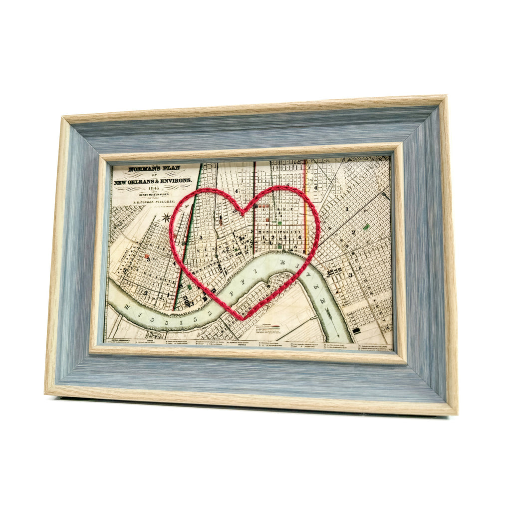 New Orleans Heart Map