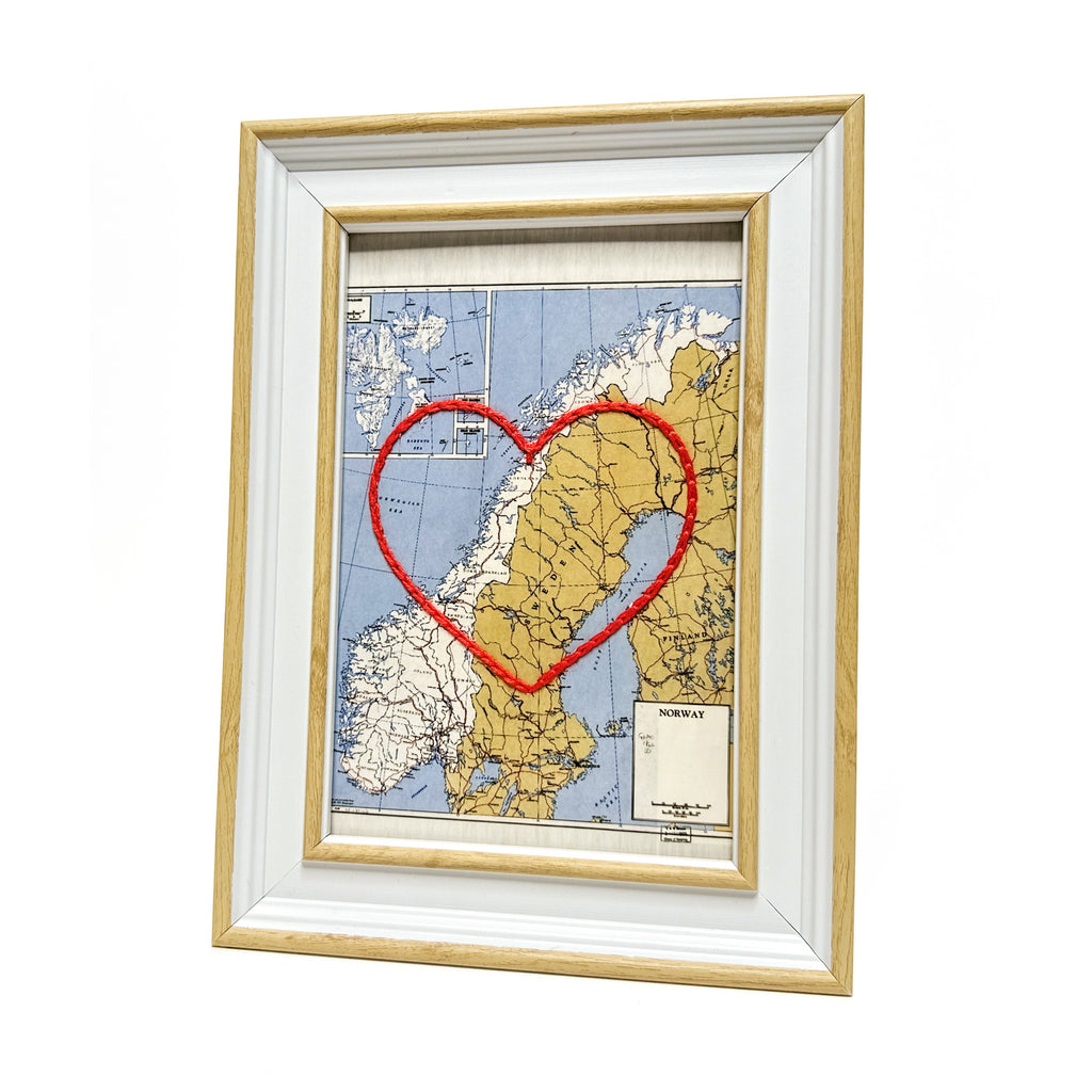 Norway Heart Map