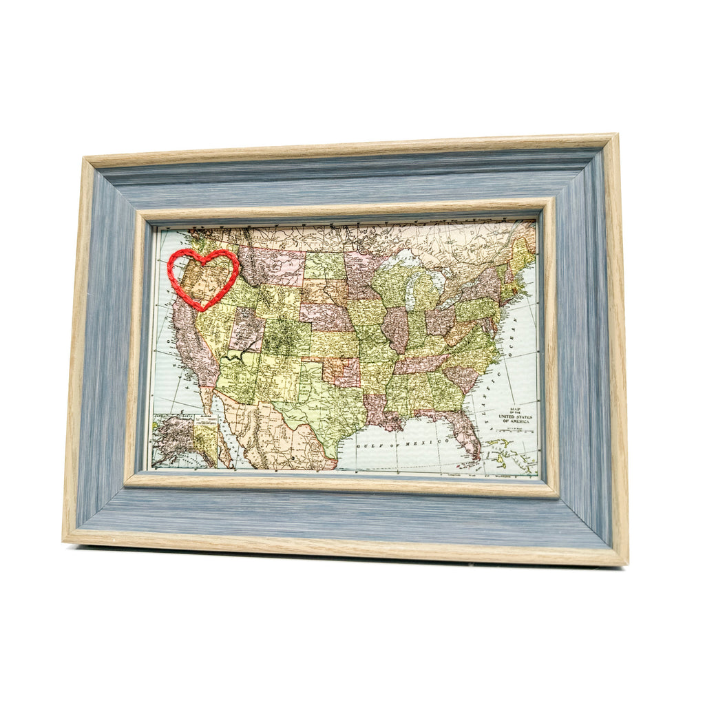 Oregon Heart Map