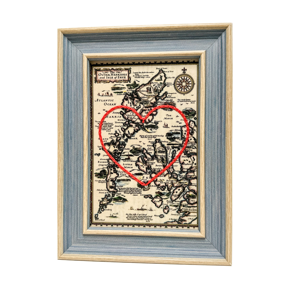 Outer Hebrides Heart Map