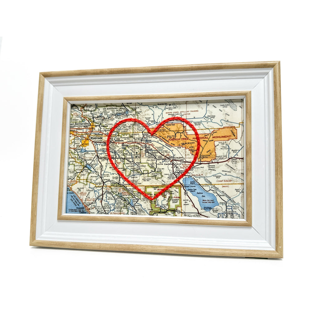 Palm Springs Heart Map