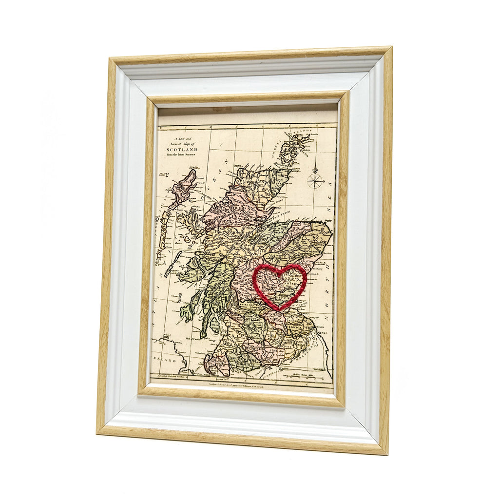 Perth, Scotland Heart Map