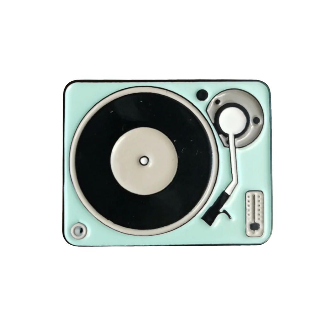 Turntable Enamel Pin | Sadie & June