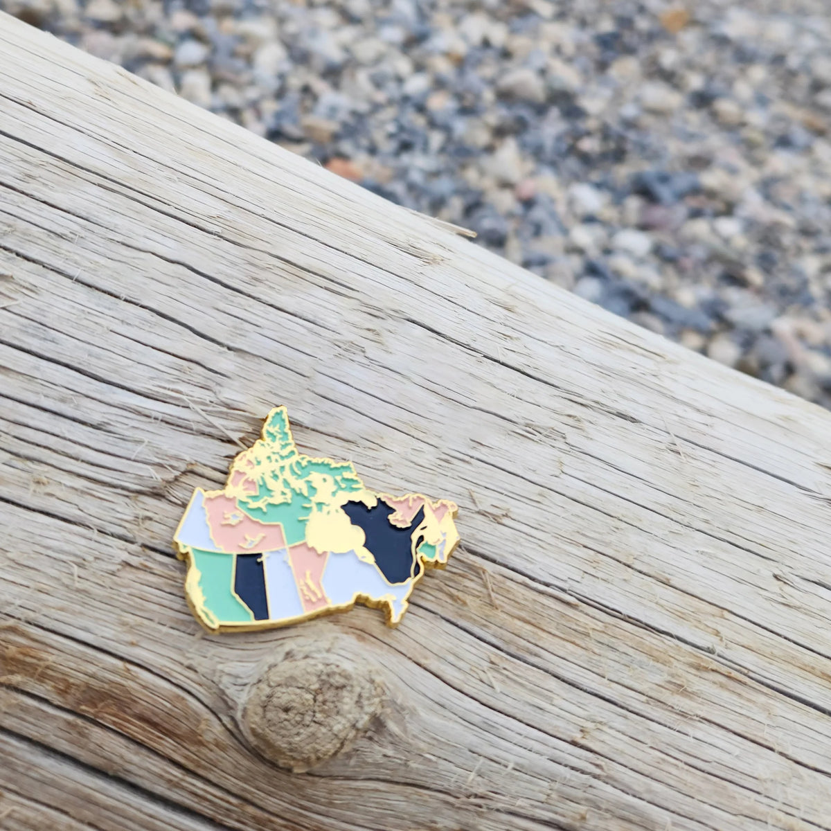 Canada Map Enamel Pin | Sadie & June