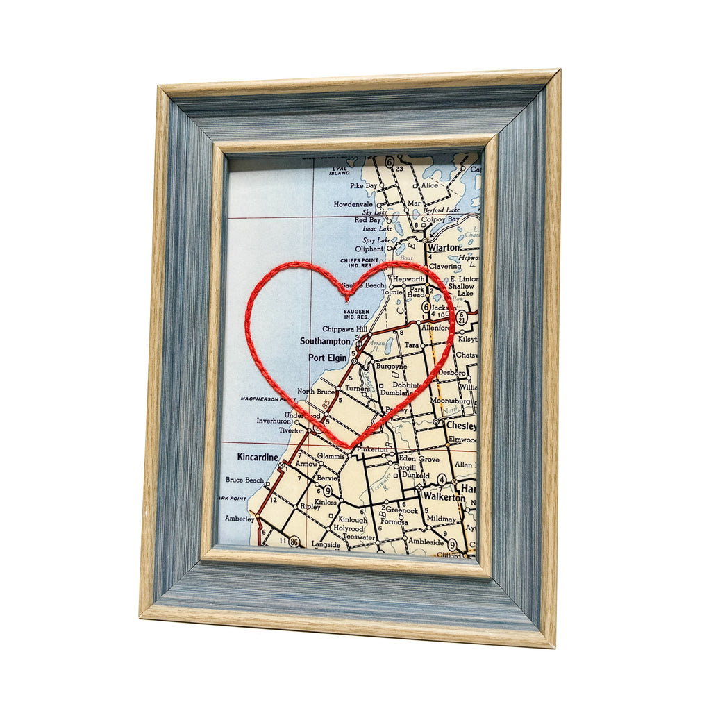 Port Elgin Heart Map