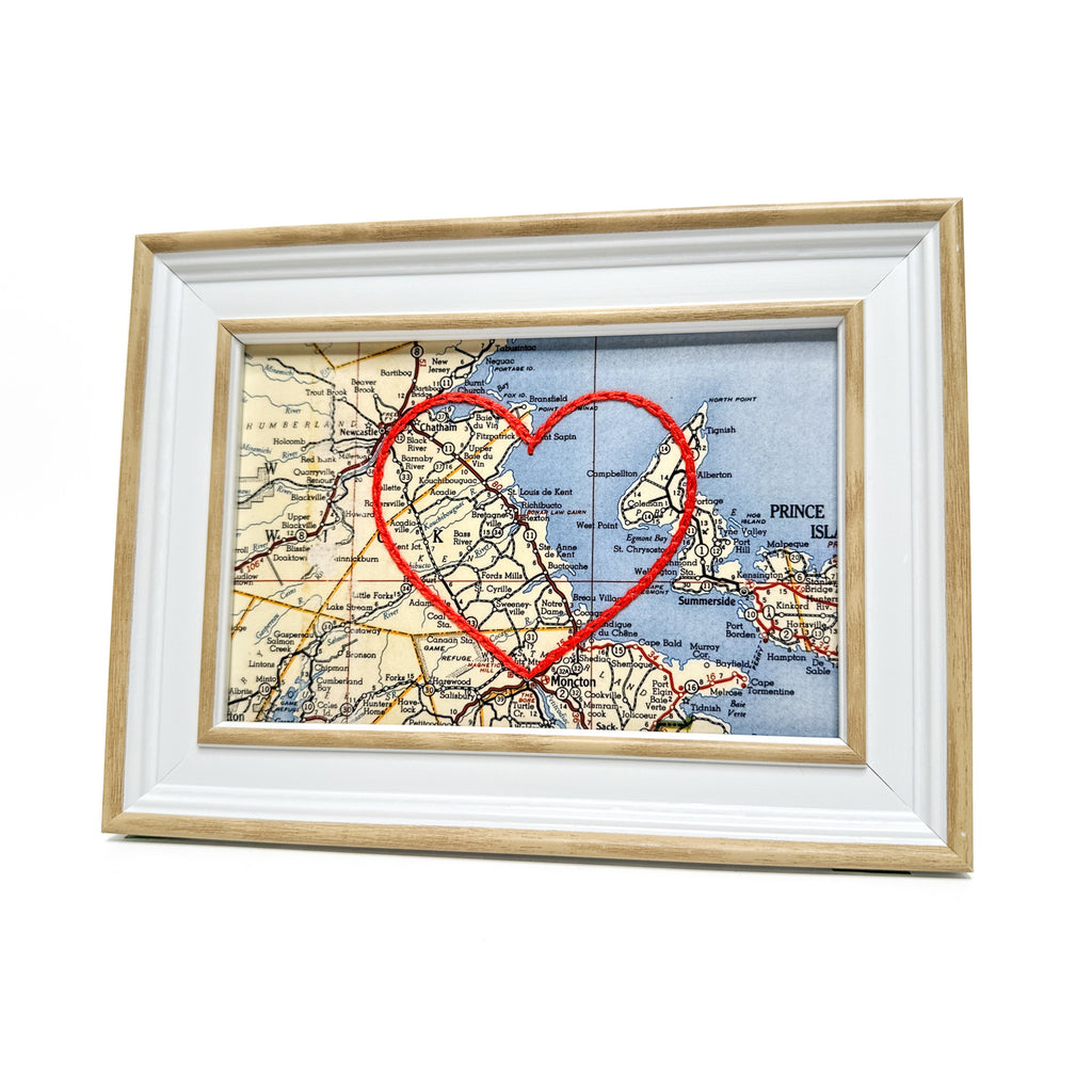 Rexton, New Brunswick Heart Map