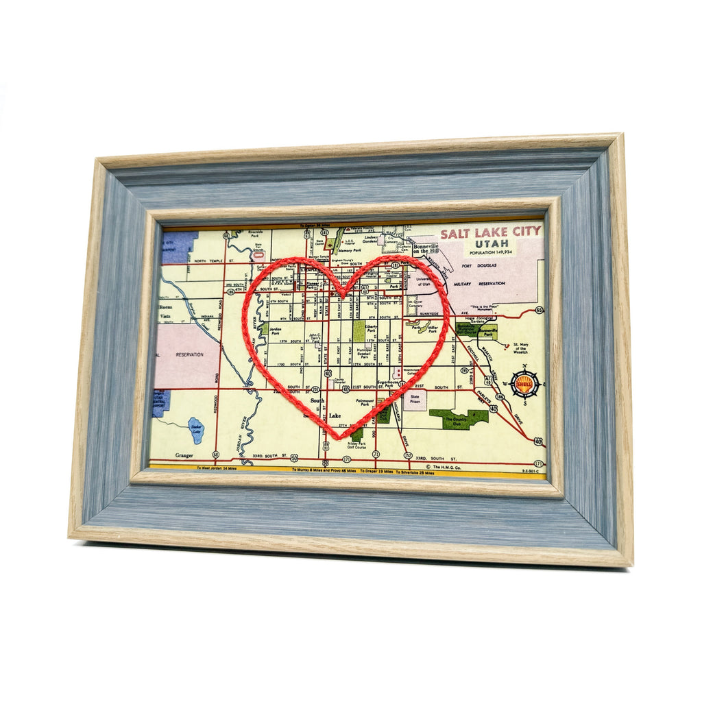 Salt Lake City Heart Map