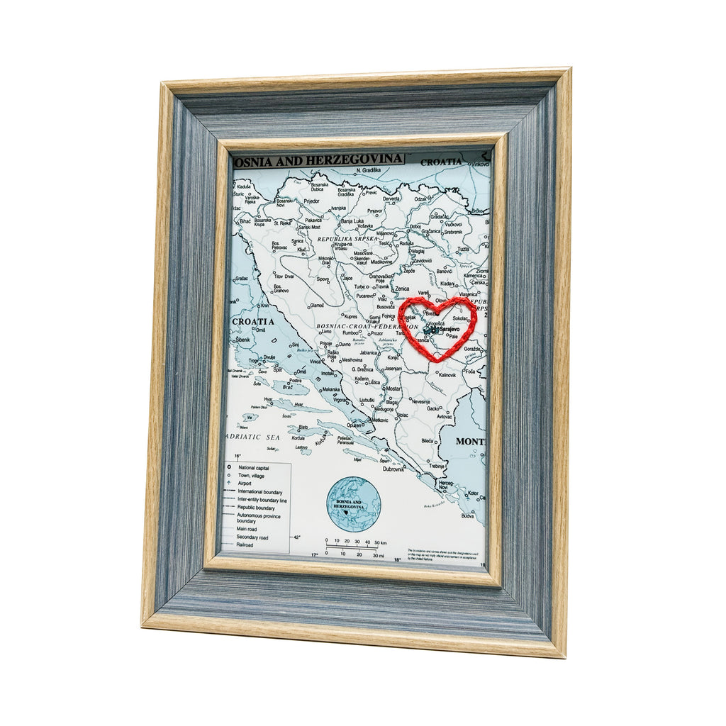 Sarajevo Heart Map