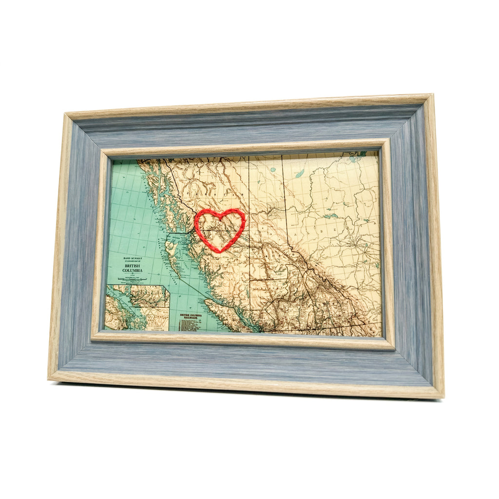 Smithers, British Columbia Heart Map