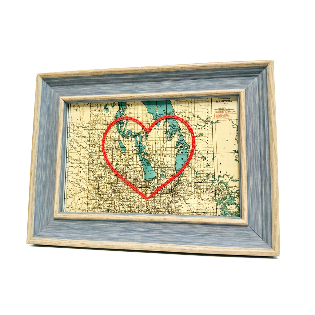 Southern Manitoba Heart Map