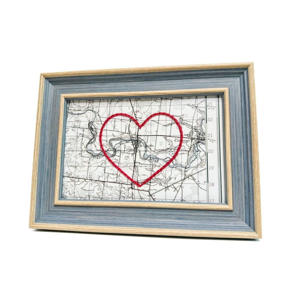 St. Jacobs Heart Map