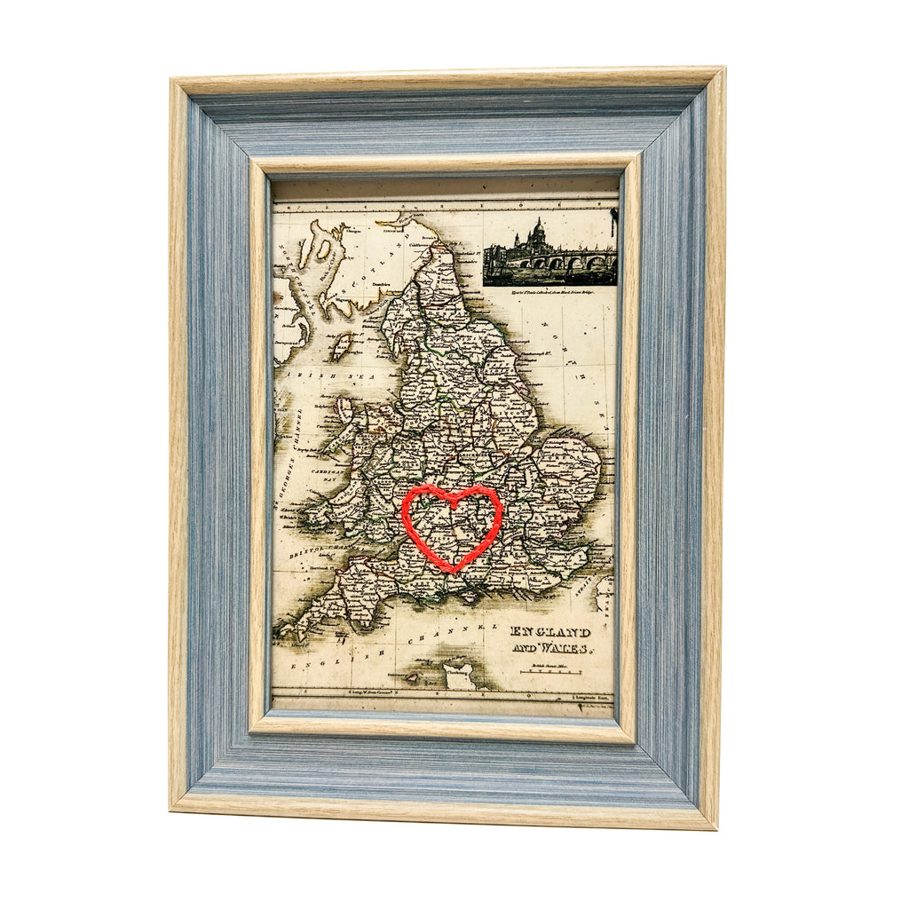 Swindon, England Heart Map