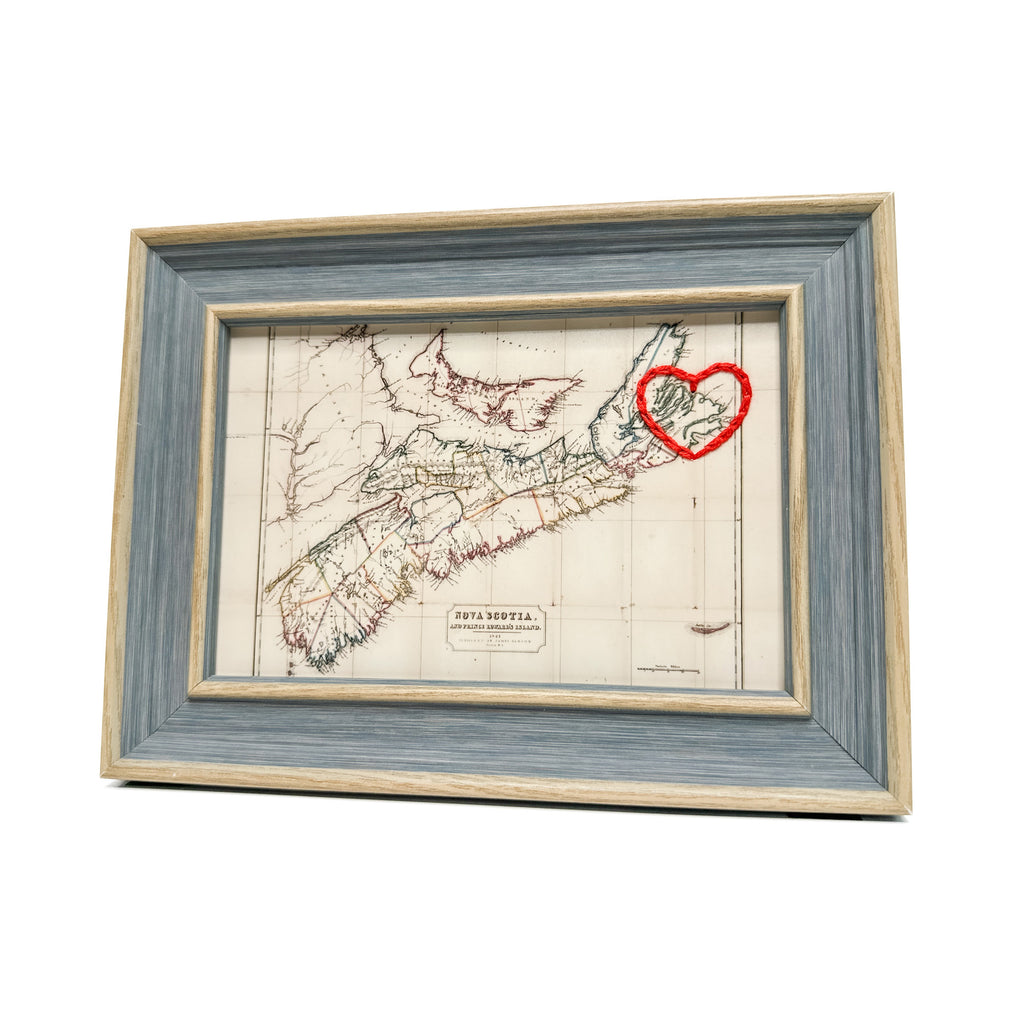 Sydney, Nova Scotia Heart Map