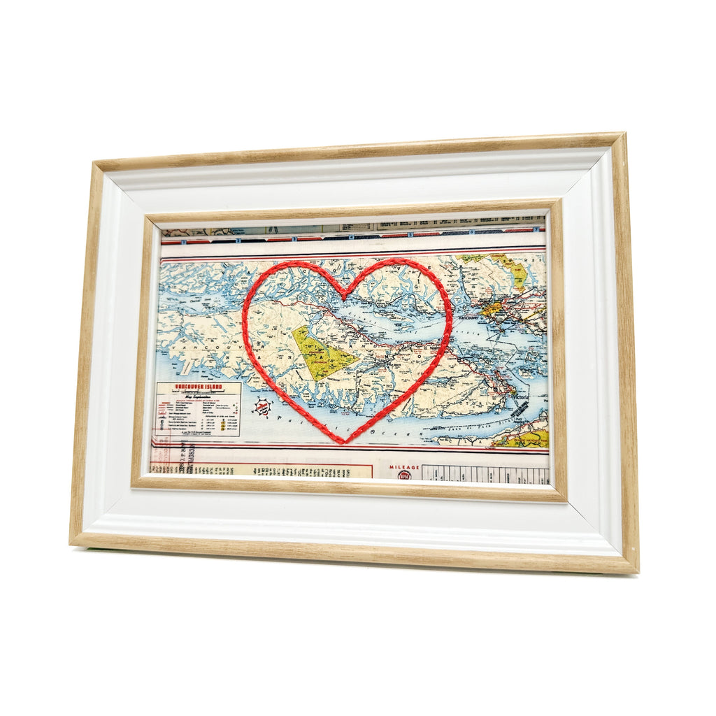 Vancouver Island Heart Map