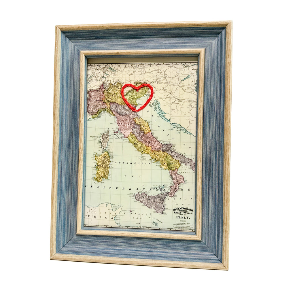Venice, Italy Heart Map