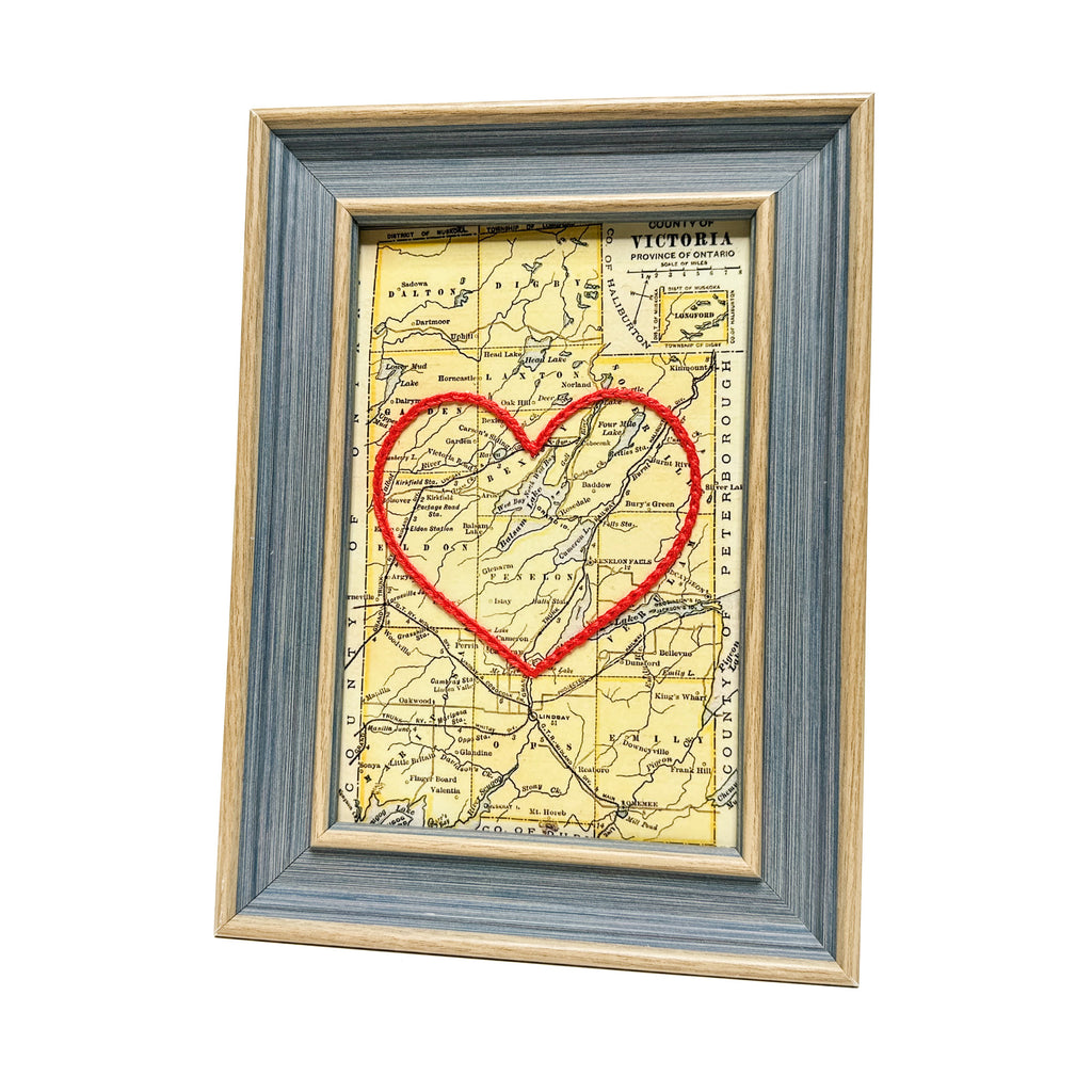 Victoria County Heart Map