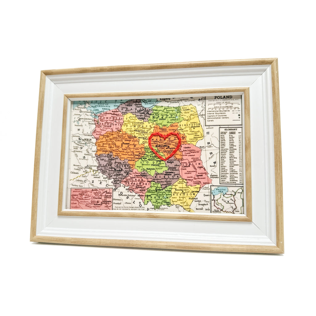 Warsaw Heart Map