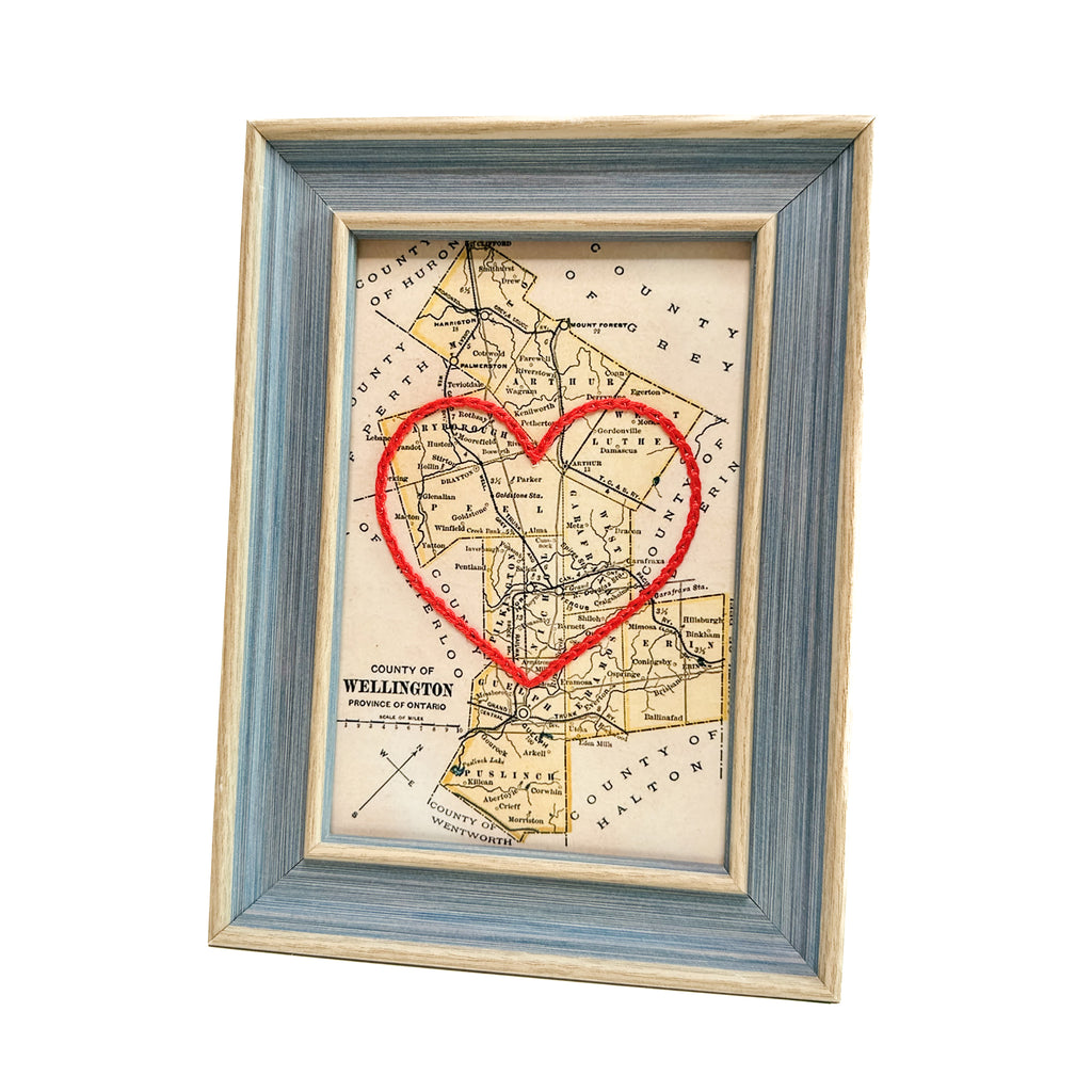 Wellington County Heart Map